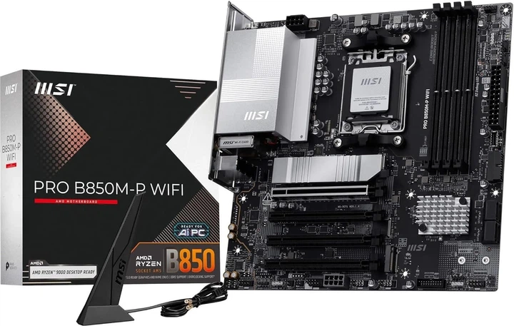 Płyta główna MSI PRO B850M-P WIFI (sAM5, AMD B850, PCI-Ex16) - obraz 5