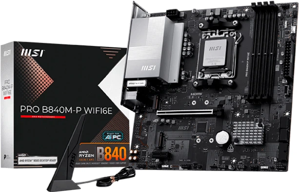 Płyta główna MSI PRO B840M-P WIFI6E (sAM5, AMD B840, PCI-Ex16) - obraz 5