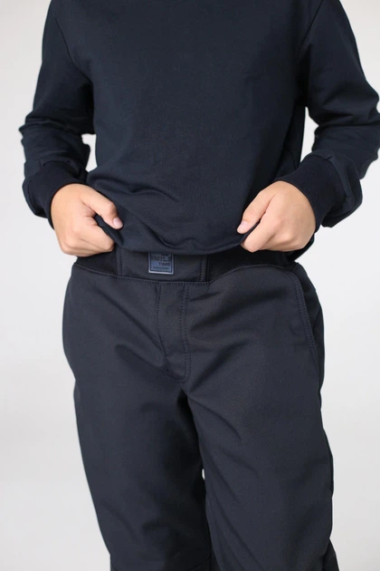 Джогери зимові SmileTime для хлопчика на флісі WarmS Fashion Relax fit сині, зріст 170 (ZJ32-02-7) - Фото 4 Джогери зимові SmileTime для хлопчика на флісі WarmS Fashion Relax fit сині, зріст 170 (ZJ32-02-7) - зображення 4