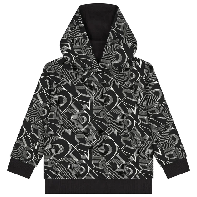 Худі DKNY, арт. 62433, all-over logo, 13-14 років, 158 см - Фото 4 Худі DKNY, арт. 62433, all-over logo, 13-14 років, 158 см - изображение 4