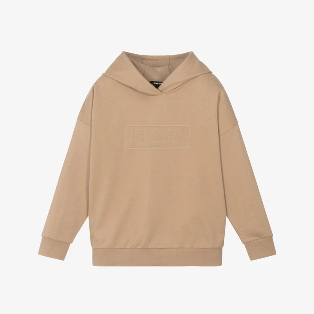 Худі DKNY, арт. 62458, бежевий, unisex, 13-14 років, 158 см - Фото 1 Худі DKNY, арт. 62458, бежевий, unisex, 13-14 років, 158 см - изображение 1