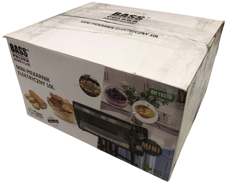 Електрична піч Bass Polska 10L BH 10372 (5902067629062) (955555909626440) - Уцінка - зображення 3
