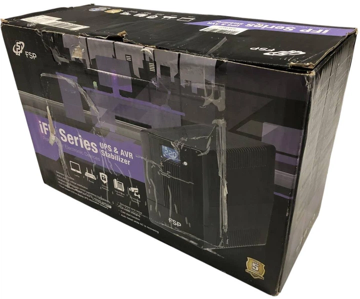 UPS FSP iFP800 800VA/480W (PPF4802000) (955555906098205) - Outlet - obraz 3