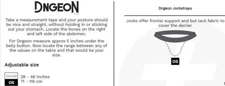 Мужские трусики джоки Dngeon Snap Jockstrap One size Черный - изображение 4