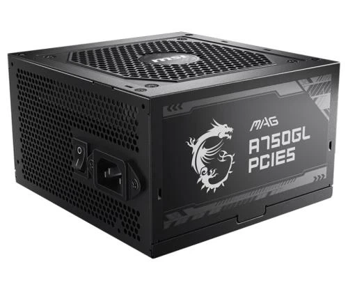 Блок питания 750 Вт, MSI MAG A750GL PCIE5, Black - изображение 6