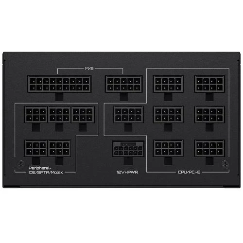 Блок живлення 1300 Вт, Gigabyte UD1300GM PG5, Black - зображення 10