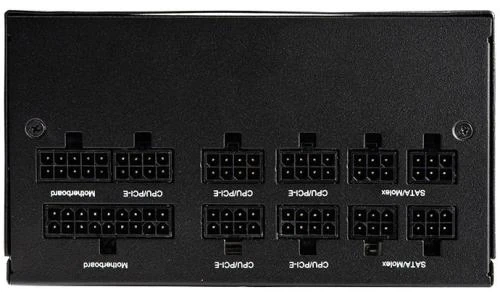 Блок живлення 650 Вт, Chieftec PowerUP, Black, модульний, 80+ Gold, Active PFC, 120 мм, 3xMolex / 9xSATA / 2x6+2-pin / 2x4+4-pin / 1x20+4-pin, захист AFC/OCP/OPP/OTP/OVP/SCP/SIP/UVP, ATX 12V 2.53 (GPX-650FC) - изображение 4