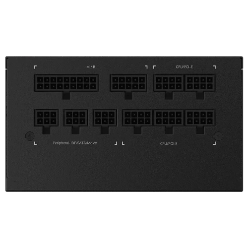 Блок живлення 850 Вт, Gigabyte P850GM, Black (GP-P850GM) - зображення 6