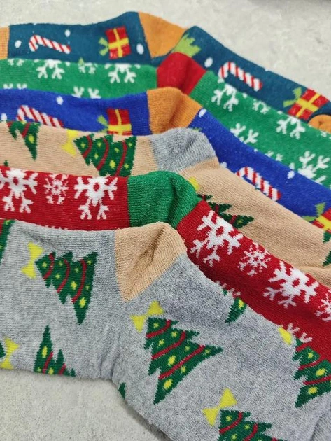 Носки женские махровые 521М, 36-40р. Набор из 6 пар, 6 расцветок - изображение 8