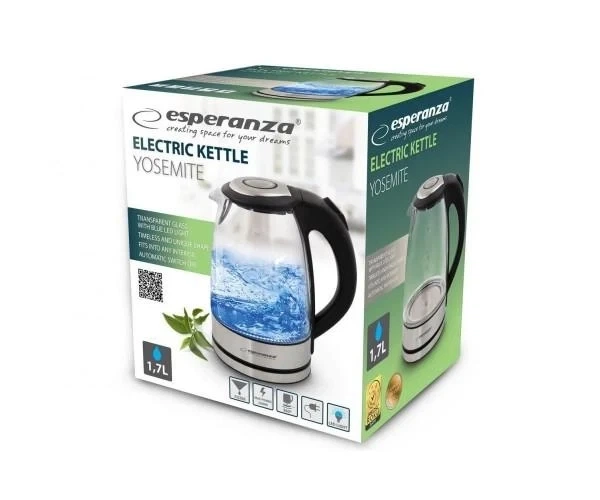Электрочайник Esperanza EKK012 Yosemite 1.7 л 2200 Вт - изображение 2