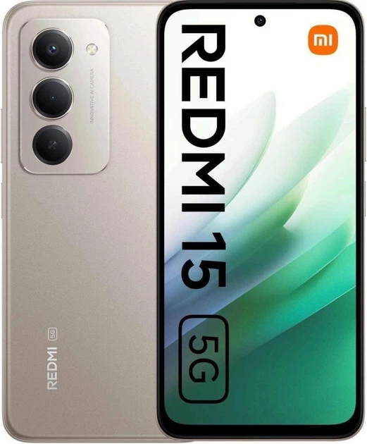 [新品未開封] Xiaomi Redmi 15 5G Titan Gray Xiaomi Redmi 15 5G 4/128GB NFC Titan Grey (no adapter) Europe
