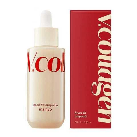 Регенерувальна сироватка з колагеном Manyo V.collagen Heart Fit Ampoule 50 мл - Фото 1 Регенерувальна сироватка з колагеном Manyo V.collagen Heart Fit Ampoule 50 мл - зображення 1