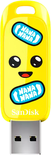 Pendrive SanDisk Fortnite Peely Edition 128GB USB 3.2 Yellow (SDCZIF-128G-G46) - obraz 2