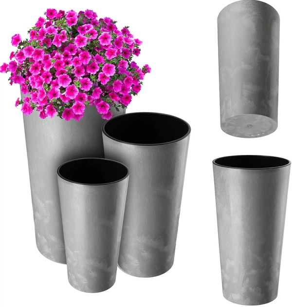 Donice na kwiaty z wkładem Kadax Latina K10305 - obraz 2