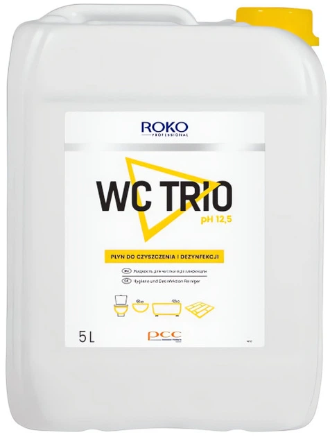 Універсальний миючий засіб Roko WC Trio 5 л (5900948238129) - зображення 1