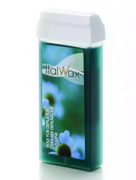 Віск для депіляції у картриджі Азулен 100мл Ital Wax 0019 - Фото 1 Віск для депіляції у картриджі Азулен 100мл Ital Wax 0019 - изображение 1