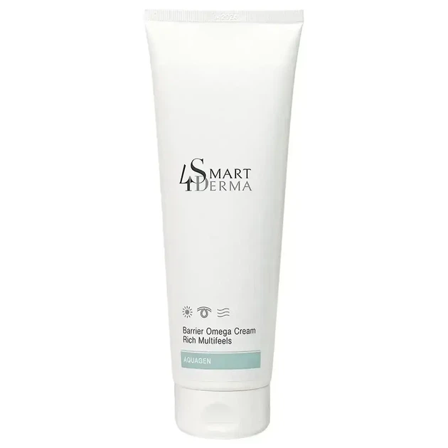 Питательный крем с церамидами для сухой и обезвоженной кожи Barrier Omega Cream Rich Multifeels Smart4Derma, 50 мл - Фото 1 Питательный крем с церамидами для сухой и обезвоженной кожи Barrier Omega Cream Rich Multifeels Smart4Derma, 50 мл - изображение 1