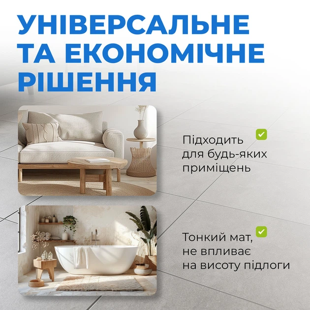 Тепла підлога NAVIN HaloClear 190/600, електричний нагрівальний мат ( 17875 ) - зображення 5