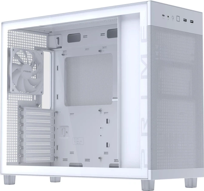 Obudowa ASUS Prime AP303 TG White (90DC00V3-B39010) - obraz 3