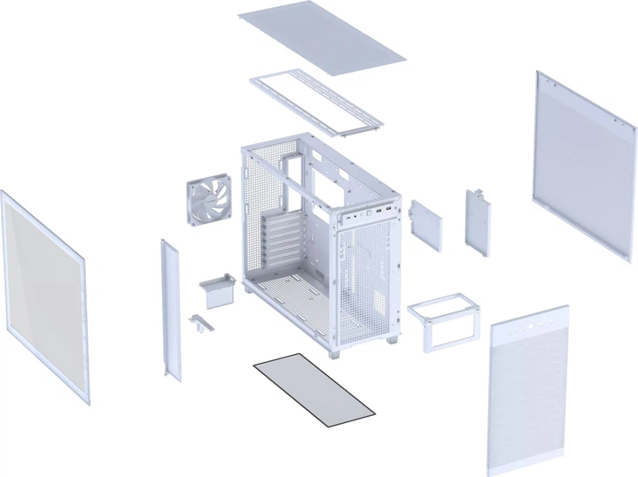 Obudowa ASUS Prime AP303 TG White (90DC00V3-B39010) - obraz 12