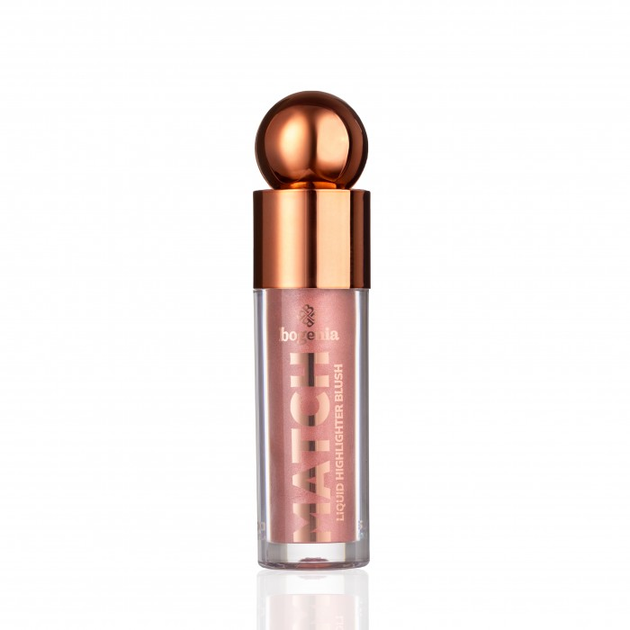 Рідкі рум'яна Bogenia Match Liquid Highlighter Blush BG635, 001 Теракотовий, 4.6 мл - Фото 2 Рідкі рум'яна Bogenia Match Liquid Highlighter Blush BG635, 001 Теракотовий, 4.6 мл - зображення 2