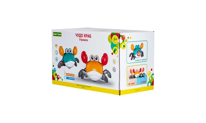 Игрушка Baby Team Чудо краб (8685_голубой) - изображение 5