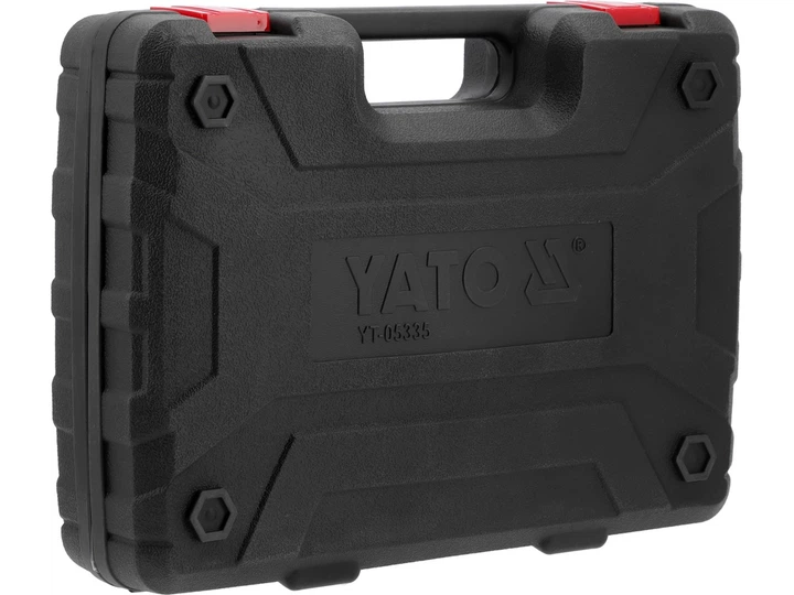 Zestaw narzędzi YATO pneumatyczny do demontażu wtryskiwaczy Bosch, Delphi, Denso, Siemens 21 szt (YT-05335) - obraz 3