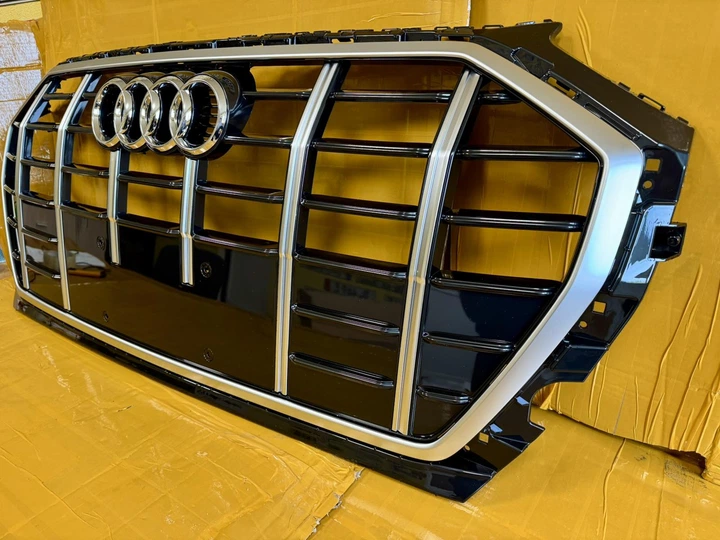 Решётка радиатора Ауди Ку5 / Audi Q5 A80 2020-2025 Рестайлинг LIFT NEW хром сатин 80A853651AF - изображение 7