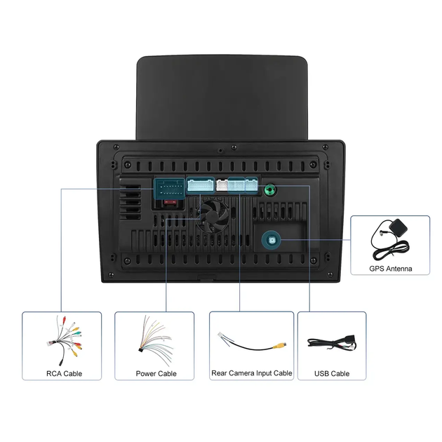 Автомагнитола RIAS 9582A 2DIN 9.5" Экран GPS+Wi-Fi+Bluetooth 4x50W Black (3_07752) - Фото 4 Автомагнитола RIAS 9582A 2DIN 9.5" Экран GPS+Wi-Fi+Bluetooth 4x50W Black (3_07752) - изображение 4
