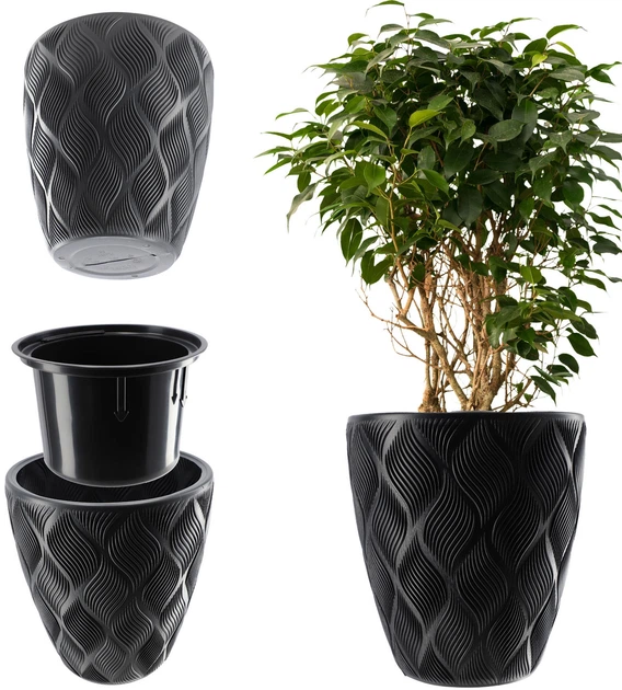 Квітковий горщик зі вставкою Kadax Jesi К4347 - зображення 1