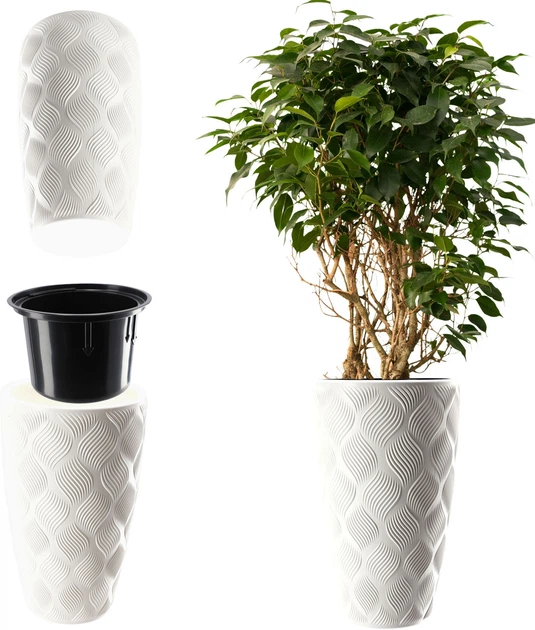 Квітковий горщик зі вставкою Kadax Jesi K4351 - зображення 1