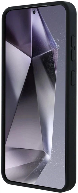 Etui Karl Lagerfeld Silicone Graffiti Ikonik Printed Logo MagSafe do Samsung Galaxy S25 Black (3666339449858) - obraz 7