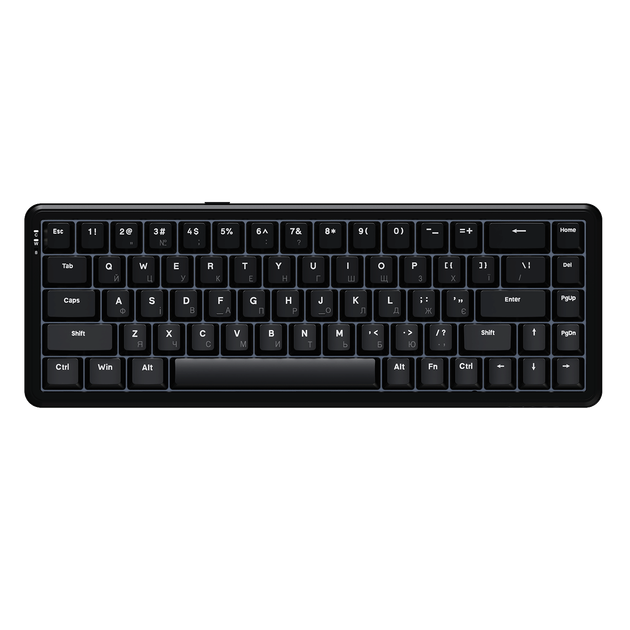 Клавіатура механічна дротова Ajazz AK680 MAX Magnetic Switch RGB USB Black (AK680-WM-B-A) - Фото 4 Клавіатура механічна дротова Ajazz AK680 MAX Magnetic Switch RGB USB Black (AK680-WM-B-A) - изображение 4