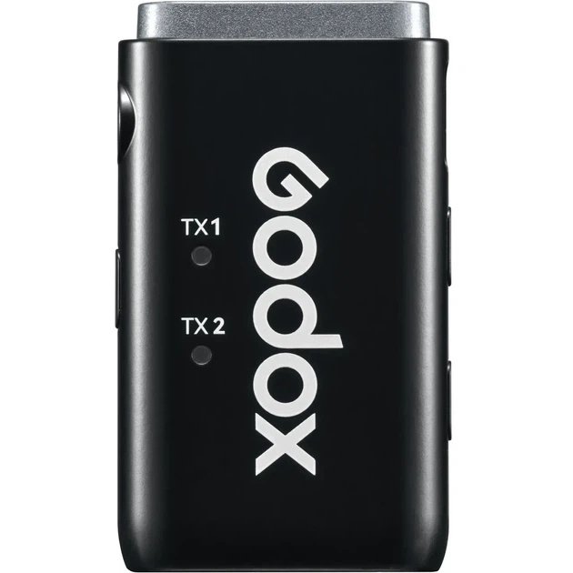 Бездротовий петличний мікрофон Godox WEC Kit 1 (2.4GHz) з шумозаглушенням для стрімів, камер та iPhone - зображення 3