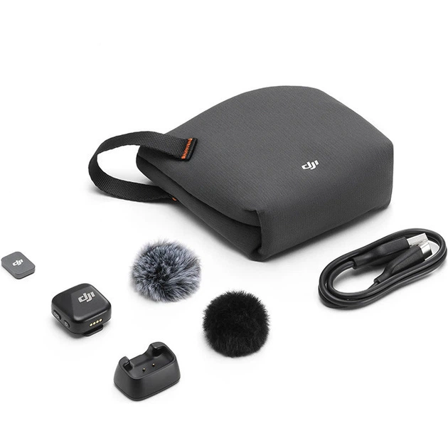 Бездротовий мікрофон DJI Mic Mini Infinity Black – фото, відгуки