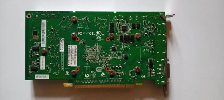 Дискретная видеокарта nVidia Quadro FX1800, 768 MB GDDR3, 192-bit / 1x DVI, 2x DisplayPort б/у - изображение 3