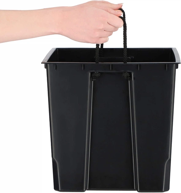 Donica na kwiaty z wkładem Kadax Masiera 30 cm Biała (K4232) - obraz 2