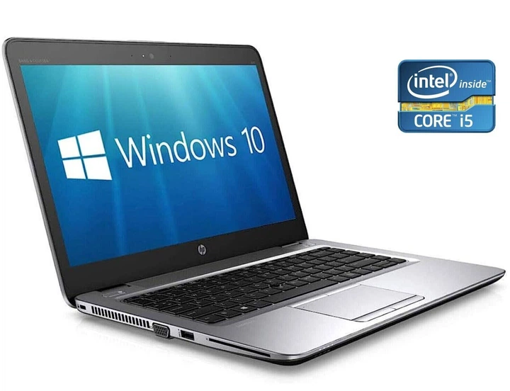 Ультрабук HP EliteBook 840 G3 / 14" (1920x1080) TN / Intel Core i5-6200U (2 (4) ядра по 2.3 - 2.8 GHz) / 8 GB DDR4 / 120 GB SSD / Intel HD Graphics 520 / WebCam б/у - Фото 1 Ультрабук HP EliteBook 840 G3 / 14" (1920x1080) TN / Intel Core i5-6200U (2 (4) ядра по 2.3 - 2.8 GHz) / 8 GB DDR4 / 120 GB SSD / Intel HD Graphics 520 / WebCam б/у - изображение 1