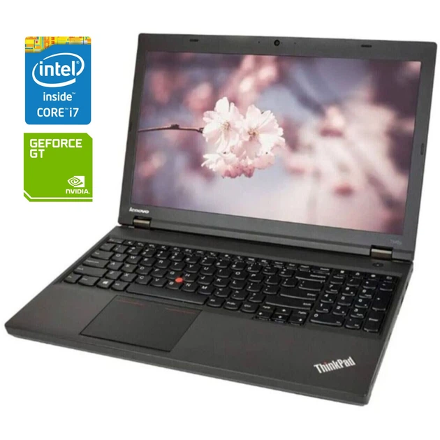 Ноутбук Lenovo ThinkPad T540p / 15.6" (2880x1620) IPS / Intel Core i7-4700QM (4 (8) ядра по 2.4 - 3.4 GHz) / 16 GB DDR3 / 256 GB SSD / nVidia GeForce GT 730M, 1 GB DDR3, 64-bit / WebCam б/в - Фото 1 Ноутбук Lenovo ThinkPad T540p / 15.6" (2880x1620) IPS / Intel Core i7-4700QM (4 (8) ядра по 2.4 - 3.4 GHz) / 16 GB DDR3 / 256 GB SSD / nVidia GeForce GT 730M, 1 GB DDR3, 64-bit / WebCam б/в - зображення 1