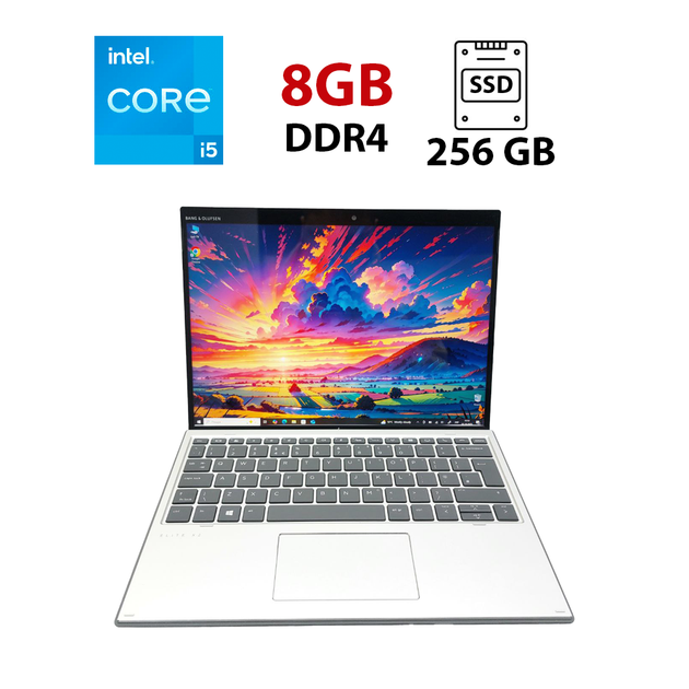 Ноутбук-трансформер HP Elite x2 G4 / 13.3" (3000x2000) IPS Touch / Intel Core i5-8265U (4 (8) ядра по 1.6 - 3.9 GHz) / 8 GB DDR4 / 256 GB SSD / Intel UHD Graphics / WebCam б/в - Фото 1 Ноутбук-трансформер HP Elite x2 G4 / 13.3" (3000x2000) IPS Touch / Intel Core i5-8265U (4 (8) ядра по 1.6 - 3.9 GHz) / 8 GB DDR4 / 256 GB SSD / Intel UHD Graphics / WebCam б/в - зображення 1