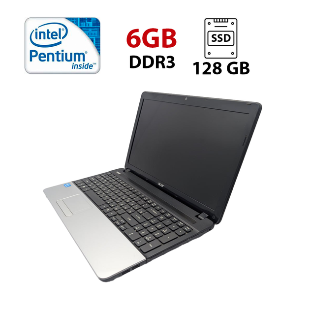 Ноутбук Acer Aspire E1-531 / 15.6" (1366x768) TN / Intel Pentium B960 (2 ядра по 2.2 GHz) / 6 GB DDR3 / 128 GB SSD / Intel HD Graphics / WebCam б/у - Фото 1 Ноутбук Acer Aspire E1-531 / 15.6" (1366x768) TN / Intel Pentium B960 (2 ядра по 2.2 GHz) / 6 GB DDR3 / 128 GB SSD / Intel HD Graphics / WebCam б/у - изображение 1