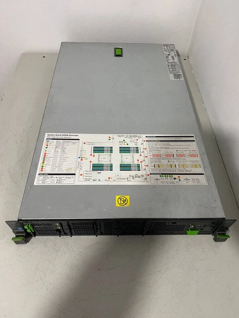 Сервер Fujitsu RX300 S8 2U Rack / 2x Intel Xeon E5-2660 v2 (8 (16) ядер по 2.6 - 3.4 GHz) / 64 GB DDR3 / 2x 450 GB SAS / iRMC S3 Graphics / Два блока питания 450W б/у - изображение 4