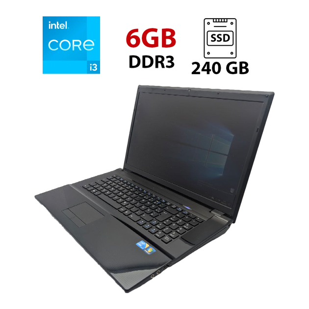 Ноутбук Terra Mobile 1748 / 17.3" (1600x900) TN / Intel Core i3-2330M (2 (4) ядра по 2.2 GHz) / 6 GB DDR3 / 240 GB SSD / Intel HD Graphics 3000 / WebCam б/у - Фото 1 Ноутбук Terra Mobile 1748 / 17.3" (1600x900) TN / Intel Core i3-2330M (2 (4) ядра по 2.2 GHz) / 6 GB DDR3 / 240 GB SSD / Intel HD Graphics 3000 / WebCam б/у - изображение 1