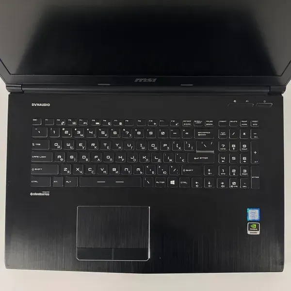 Мобильная рабочая станция Б-класс MSI WE72 7RJ / 17.3" (1920x1080) IPS / Intel Core i7-7700HQ (4 (8) ядра по 2.8 - 3.8 GHz) / 32 GB DDR4 / 512 GB SSD / nVidia Quadro M2200, 4 GB GDDR5, 128-bit / WebCam / HDMI б/у - Фото 4 Мобильная рабочая станция Б-класс MSI WE72 7RJ / 17.3" (1920x1080) IPS / Intel Core i7-7700HQ (4 (8) ядра по 2.8 - 3.8 GHz) / 32 GB DDR4 / 512 GB SSD / nVidia Quadro M2200, 4 GB GDDR5, 128-bit / WebCam / HDMI б/у - изображение 4