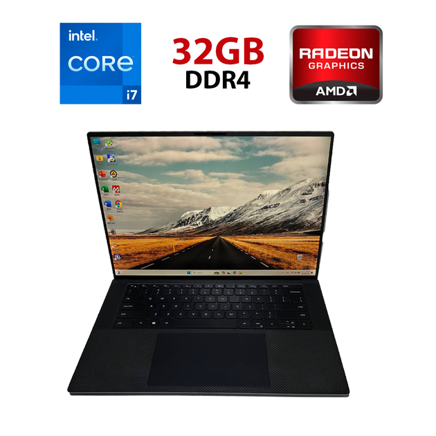 Мобильная рабочая станция Б-класс Dell Precision 5550 / 15.6" (1920x1080) IPS / Intel Core i7-10750H (6 (12) ядер по 2.6 - 5.0 GHz) / 32 GB DDR4 / 256 GB SSD + 256 GB SSD / nVidia Quadro T1000, 4 GB GDDR5, 128-bit / WebCa б/у - Фото 1 Мобильная рабочая станция Б-класс Dell Precision 5550 / 15.6" (1920x1080) IPS / Intel Core i7-10750H (6 (12) ядер по 2.6 - 5.0 GHz) / 32 GB DDR4 / 256 GB SSD + 256 GB SSD / nVidia Quadro T1000, 4 GB GDDR5, 128-bit / WebCa б/у - изображение 1