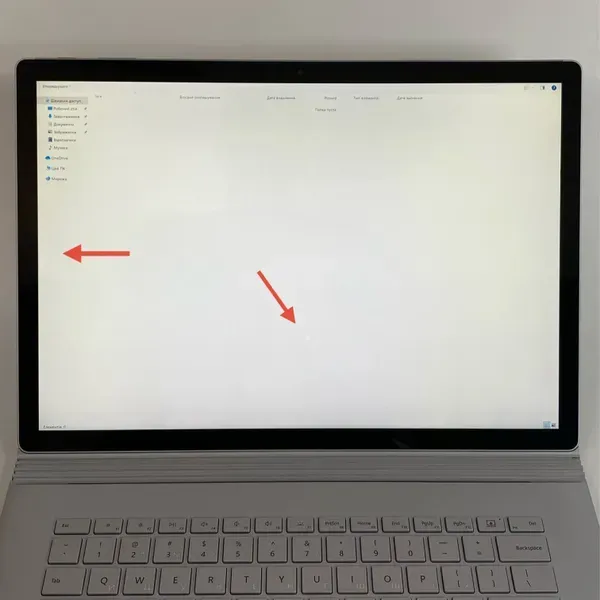 Ноутбук-трансформер Б-класс Microsoft Surface Book 2 / 15" (3240x2160) IPS Touch / Intel Core i7-8650U (4 (8) ядра по 1.9 - 4.2 GHz) / 16 GB DDR3 / 256 GB SSD / nVidia GeForce GTX 1060, 6 GB GDDR5, 192-bit / USB Type-C / WebCam / SD Card Reader б/у - изображение 4