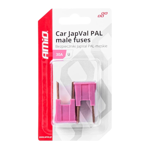 Запобіжники AMiO JAPVAL PAL 30A 2шт (03406/034064) - изображение 2