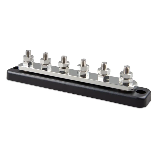 Шина Victron Energy Busbar 250A 6P с крышкой - Фото 3 Шина Victron Energy Busbar 250A 6P с крышкой - изображение 3