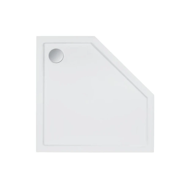 Душовий піддон Qtap Diamond 309912 90x90x12 см + сифон - изображение 3