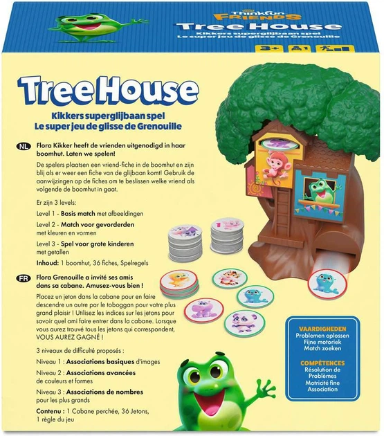 Gra Ravensburger ThinkFun Friends Treehouse 76567 (4005556766611) - obraz 3